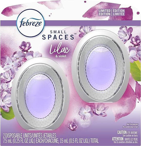 Tinh dầu khử mùi Toilet Febreze Lilac & Violet 7.5ml Mùi Tử Đinh Hương ngọt ngào