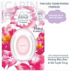 Tinh dầu khử mùi Toilet Febreze Peony & Cedar 7.5ml