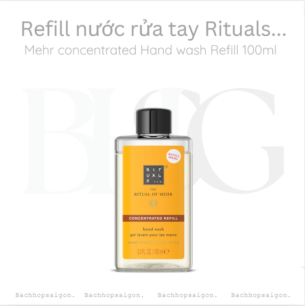 Nước rửa tay The Rituals of Mehr hand wash 300ml