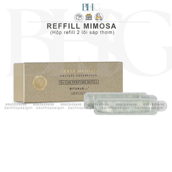Refill Sáp thơm ô tô The Rituals of Mimosa car perfume