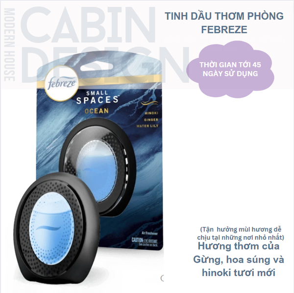 Tinh dầu khử mùi Toilet Febreze Ocean 7.5ml