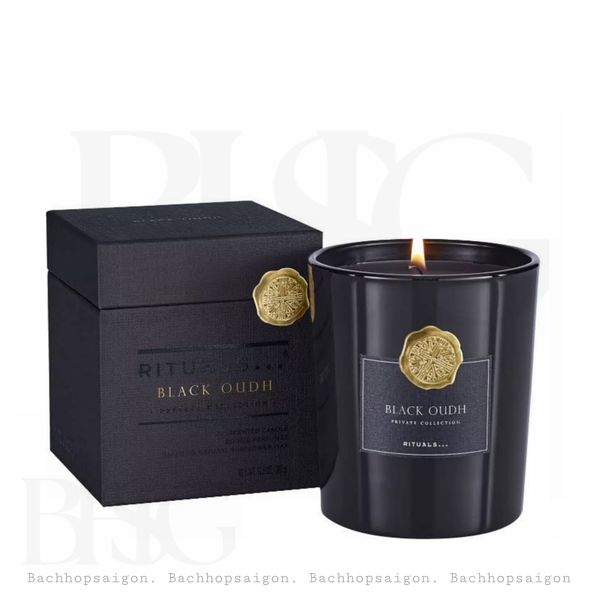 Nến thơm Rituals Black Oudh Scented Candle Private collection 360g