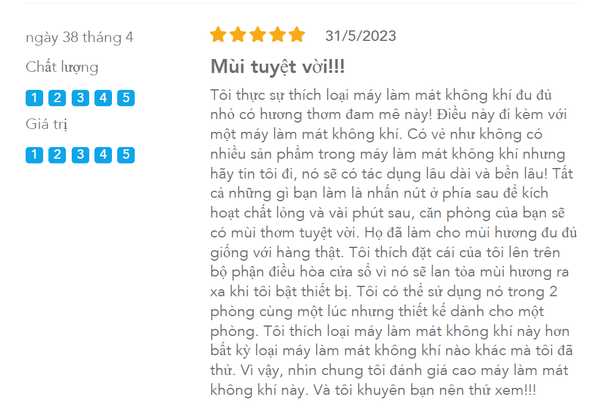 Tinh dầu khử mùi Toilet Febreze Passion Papaya 7.5ml