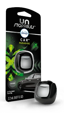 Tinh dầu Thơm xe Febreze Car Unstopables Paradise CAR 2x2ml