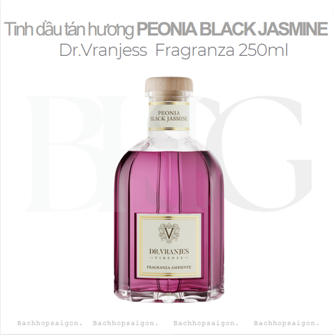Tinh dầu tán hương Dr.Vranjes Peonia Black Jasmine Fragranza Sticks