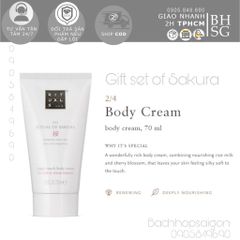 Gift Set - The Rituals of Sakura quà tặng sữa tắm dưỡng thể và bodymist