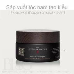 Sáp vuốt tóc tạo kiểu nam giới The Rituals of Samurai hair matt shaper 150ml