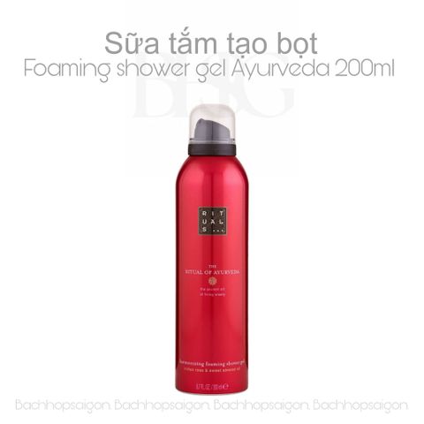 Sữa tắm tạo bọt the Rituals of Ayurveda foaming shower gel 200ml