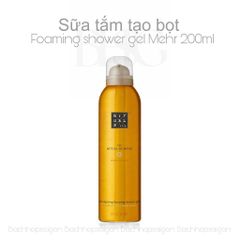 Sữa tắm tạo bọt The Rituals of Mehr foaming shower gel 200ml