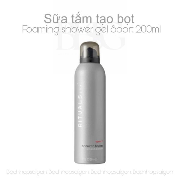 Sữa tắm tạo bọt the Rituals of Sport - foaming shower gel 200ml