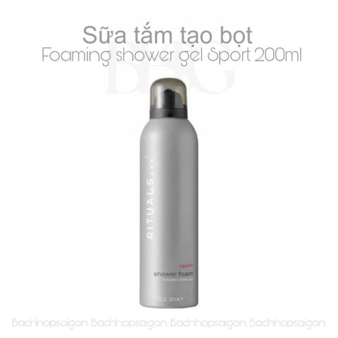 Sữa tắm tạo bọt the Rituals of Sport - foaming shower gel 200ml
