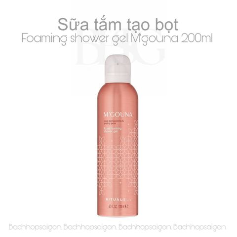 Sữa tắm tạo bọt the Rituals of M'GOUNA foaming shower gel 200ml