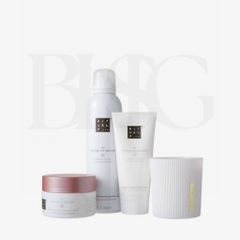 Gift set - bộ quà tặng cao cấp tắm dưỡng thể và Nến thơm The rituals of sakura