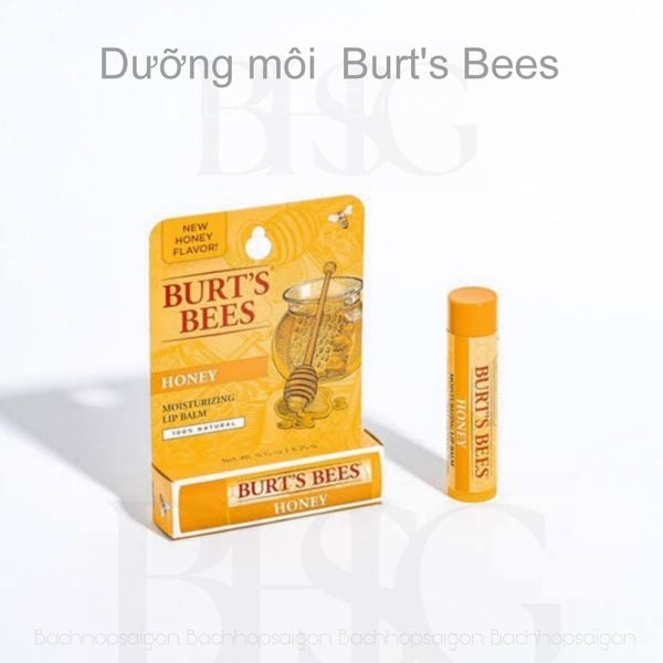 Son dưỡng môi  Burt's bees không màu 100% thiên nhiên
