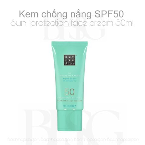 Kem chông nắng Mặt Rituals of karma Sun Protection Face Cream SPF 50 50ml