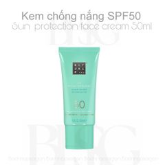 Kem chông nắng Mặt Rituals of karma Sun Protection Face Cream SPF 50 50ml