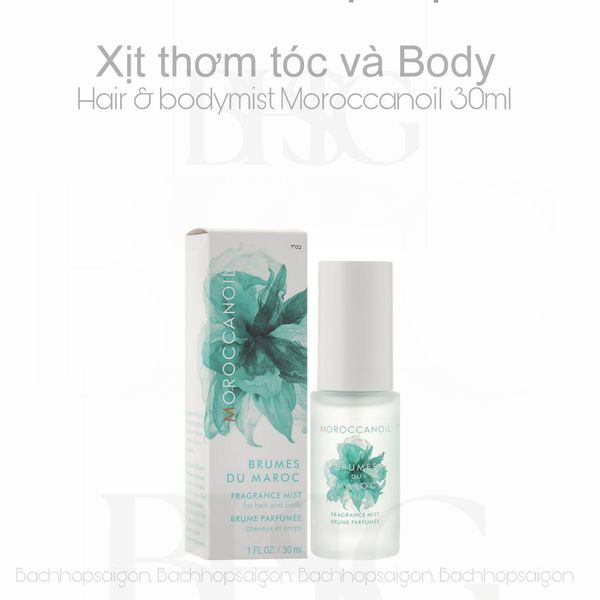 Xịt thơm tóc & cơ thể Moroccanoil hair and body Fragrance Mist 30ml