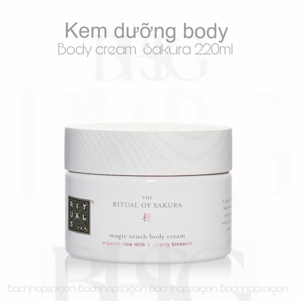 Refill Kem dưỡng body The Rituals of Sakura Body cream 220ml