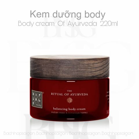 Kem dưỡng body The Rituals of Ayurveda Body cream 220ml