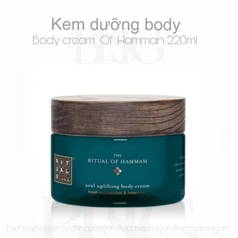Kem dưỡng body The Rituals of Hammam Body cream 220ml