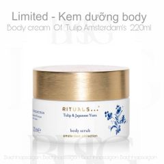 Kem dưỡng body The Rituals of Tulip Amsterdam Body cream 220ml - phiên bản giới hạn