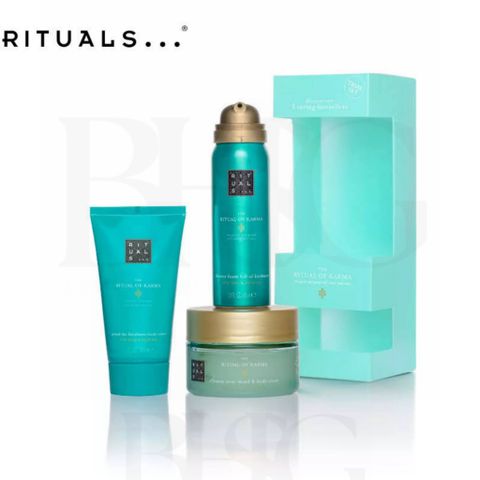 Trial set - Bộ Body mini Lotus & White Tea The Rituals of Karma