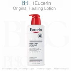 Kem dưỡng body chuyên sâu dành cho da khô Eucerin original healing lotion 500ml