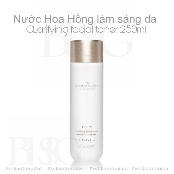 Nước hoa hồng làm sáng da The Ritual of Namaste Clarifying Facial Toner 250ml