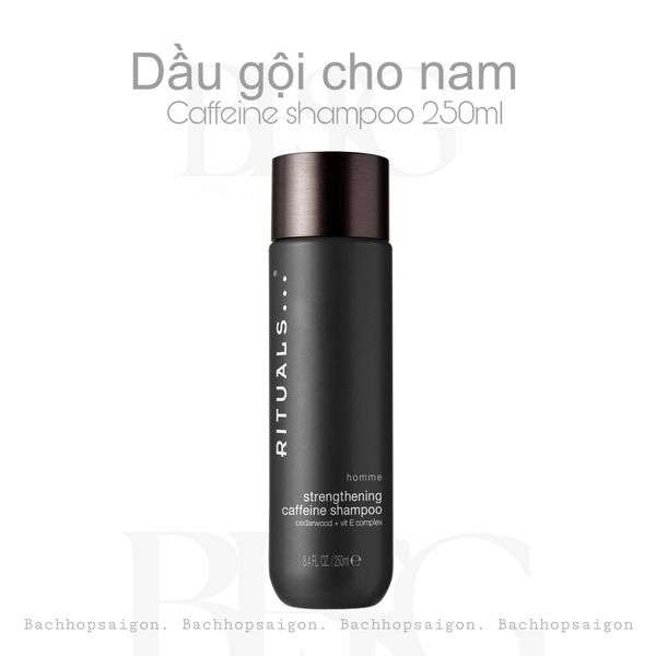 Dầu gội nam Strenghening Caffeine Shampoo - Woody 250ml