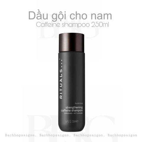 Dầu gội nam Strenghening Caffeine Shampoo - Woody 250ml