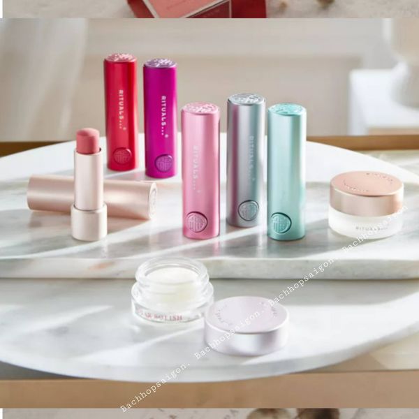 Rituals son dưỡng môi có màu The Rituals fortune Lipbalm Pink 4.8g