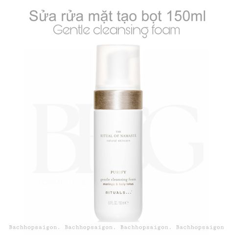 Gel rửa mặt tạo bọt THE RITUAL OF NAMASTE Gentle Cleansing Foam 150ml