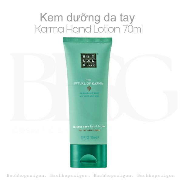 Kem dưỡng da tay Rituals of Karma Hand lotion 70ml