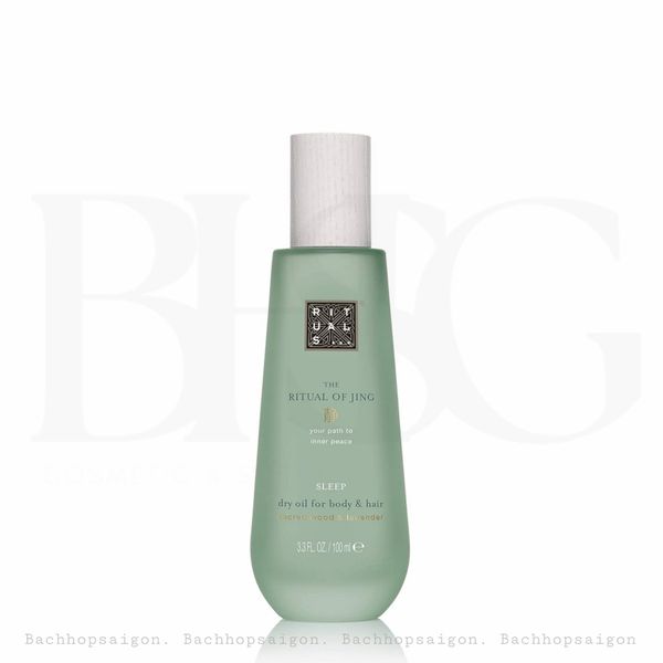 Dầu khô dưỡng da và tóc The Rituals of Jing Dry oil body& hair 100ml