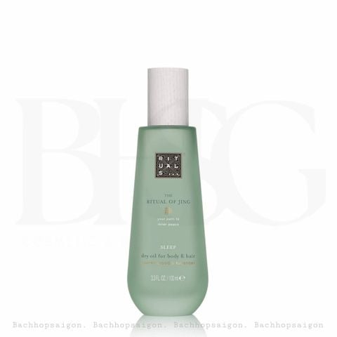 Dầu khô dưỡng da và tóc The Rituals of Jing Dry oil body& hair 100ml
