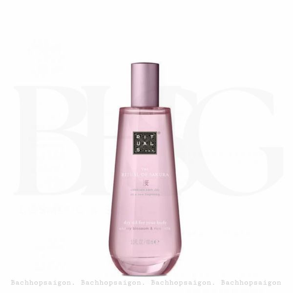 Dầu khô dưỡng da và tóc The Rituals of Sakura Dry oil body& hair 100ml