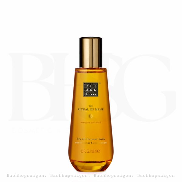 Dầu khô dưỡng da và tóc The Rituals of Mehr Dry oil body& hair 100ml