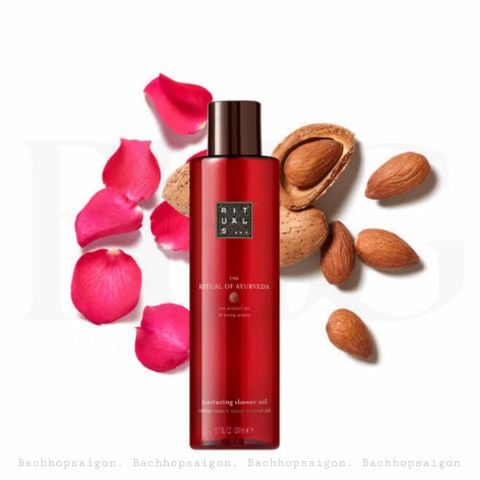 Dầu tắm cao cấp dưỡng ẩm The Rituals of Ayurveda shower oil 200ml