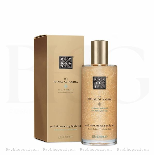 Dầu khô đa năng dưỡng da Rituals of Karma Shimmering Body oil 100ml