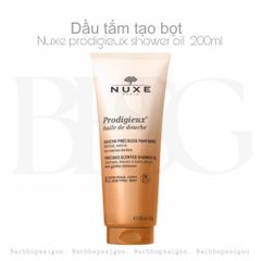 Dầu tắm tạo bọt hương nước hoa Nuxe Scented shower oil 200ml