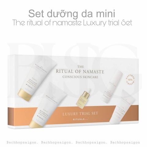 Set dưỡng da THE RITUAL OF NAMASTE Luxury Trial Set
