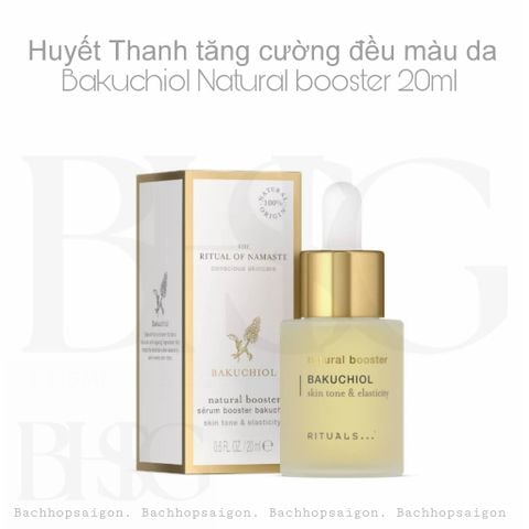 Bakuchiol Serum Huyết thanh làm đều màu da Rituals of Namaste  Natural Booster 20ml