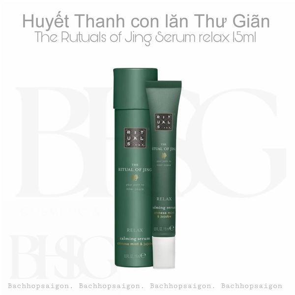 Serum con lăn Thư giãn The Rituals of Jing Relax Serum 15ml