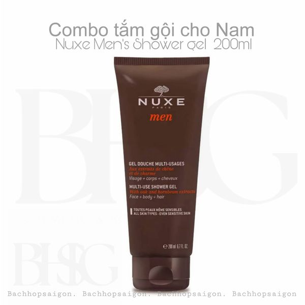 Sữa tắm nam Nuxe men shower gel 200ml