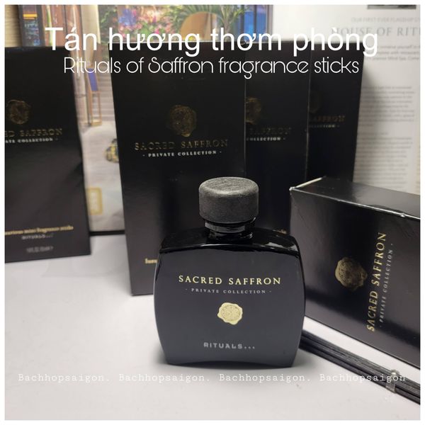 Tinh dầu tán hương Sacred Saffron  Ritual Private Collection Fragrance Sticks