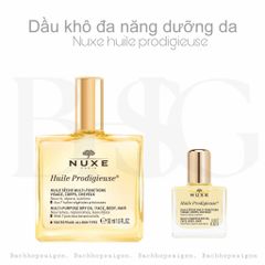 Dầu khô dưỡng da và tóc  Nuxe huile prodigieuse OR light dry oil ® 100 ml