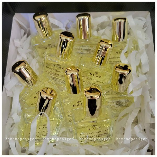 Dầu khô dưỡng da và tóc Nuxe huile prodigieuse OR light dry oil ® 10 ml