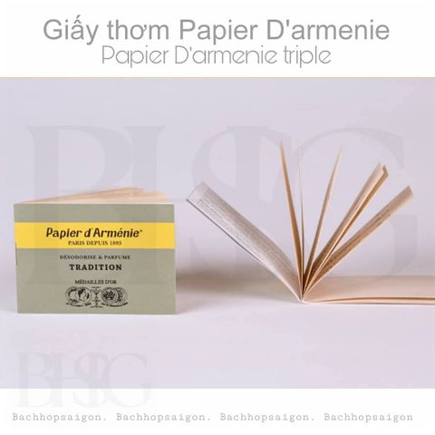 Giấy Thơm PAPIER D'ARMÉNIE Original scent