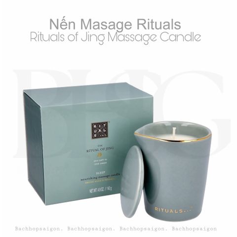 Nến Massage thư giãn Rituals of JING massage candle 140g