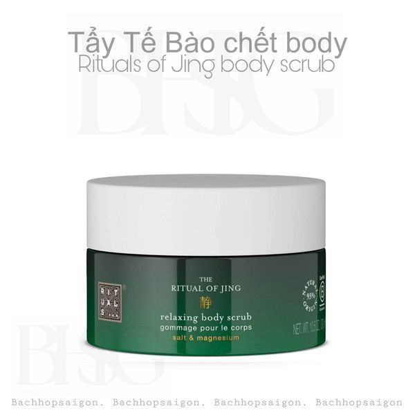 Muối tắm tẩy da chết Rituals Of Jing Relax Body Scrub 300g